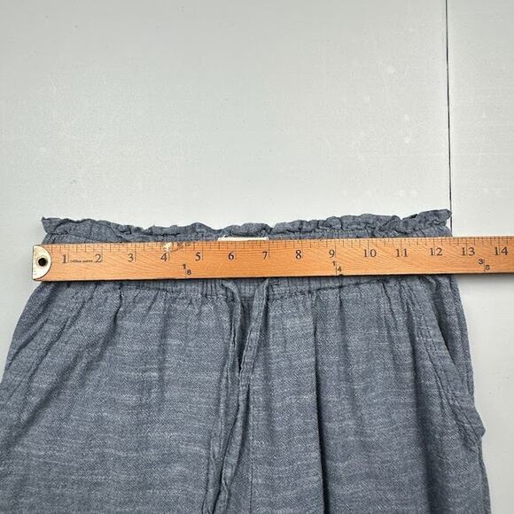 Pact Pants Womens Small Blue Organic Crop Boho Minimalist Sustainable Beach - Picture 10 of 14